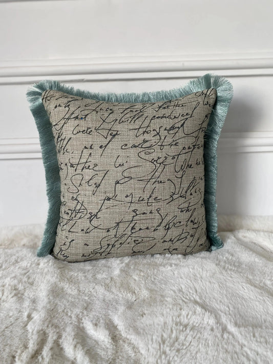 Coussin " Signature"