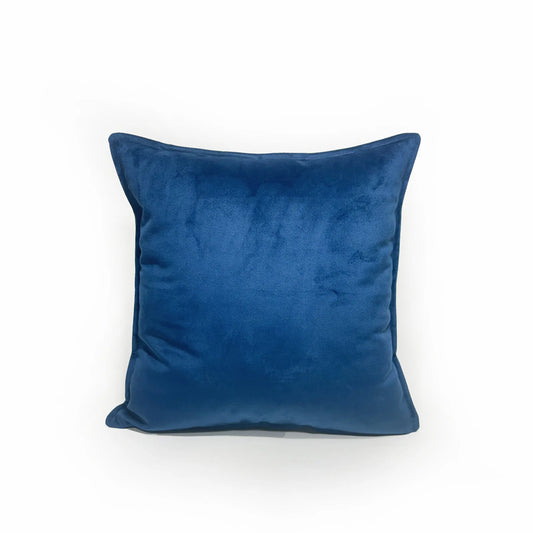 Coussin "Vélour" - Bleu